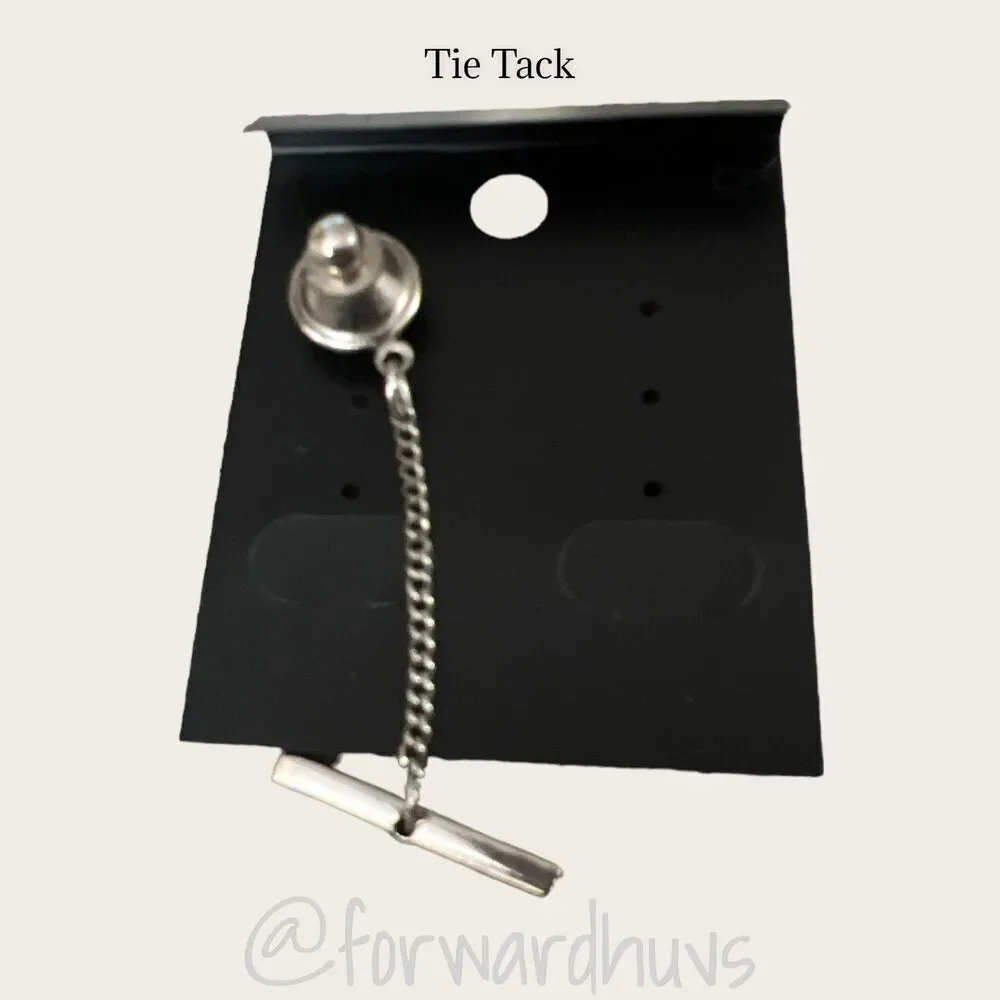 Vintage Silver Tone “R” Tie Tack